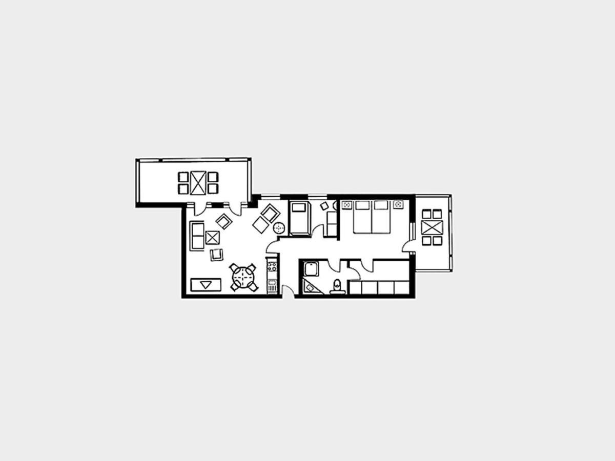 Strandvillen Binz - Ferienwohnung Mit Meerblick, 2 Schlafzimmern Und Balkon Sv-761 Exterior foto